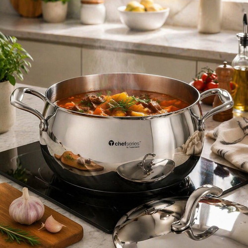 Tupperware Chef Series 5.7L Pot with Lid new