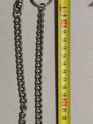 Large keychain chain used