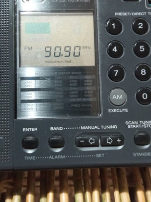 Sony ICF-SW7600 vintage world band receiver used, needs service