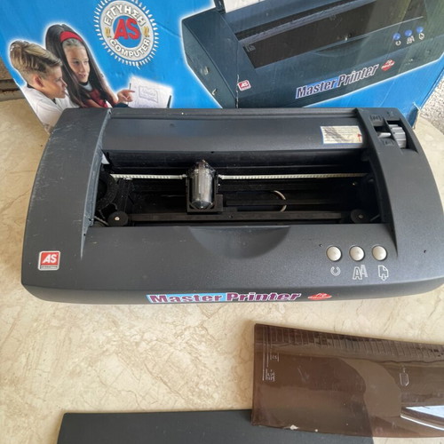 AS Company Master Printer retro printer used, 90s collectible