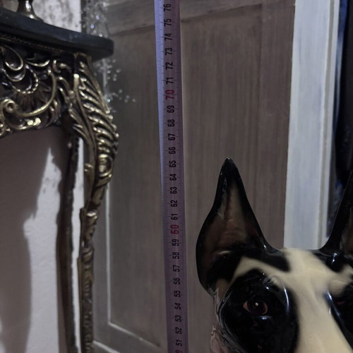 Porcelain dog like new