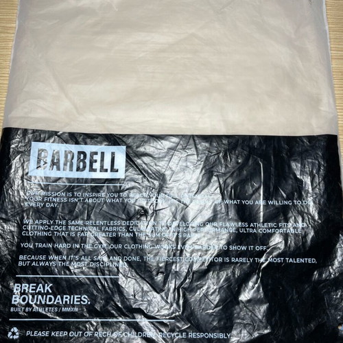 Authentic Barbell bag like new