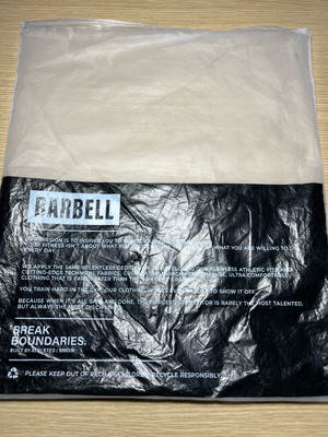 Authentic Barbell bag like new