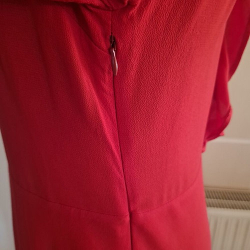 Pull & Bear red dress like new with crystals on shoulders