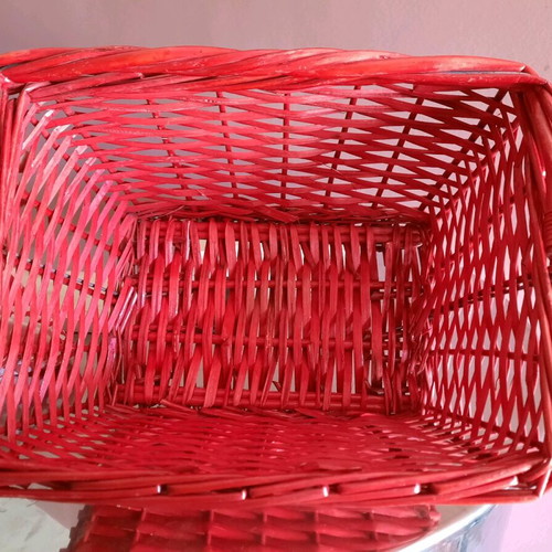 Easter basket used with removable fabric