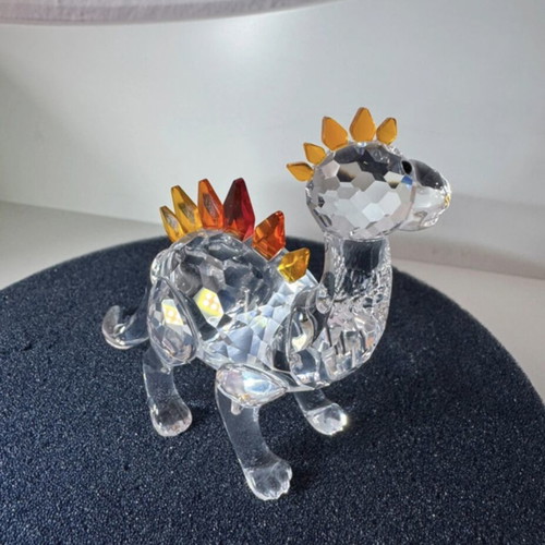 Swarovski Baby Stegosaurus crystal figure like new with box