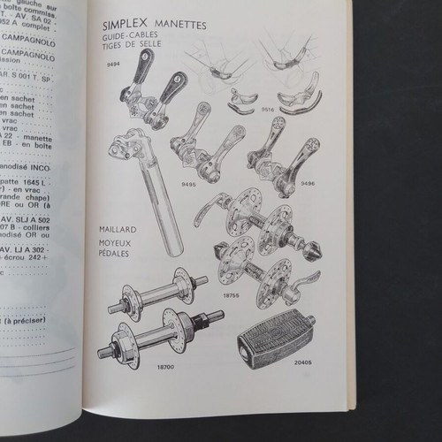 Vintage Bertin Bicycle Accessories Catalog 1979, like new