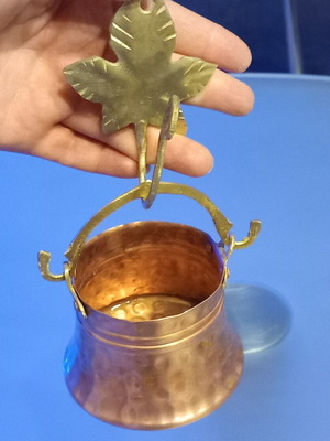 Copper antique vessel used
