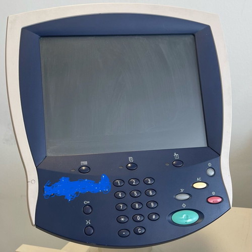 Xerox DocuColor 252 color copier used with finisher