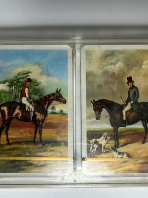 Piatnik playing cards new with horse equestrian theme boxed