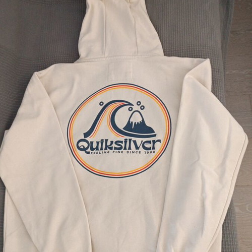 Quiksilver sweatshirt like new, beige, size XL