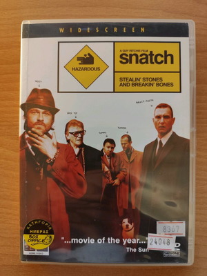 Snatch DVD used, comedy action, widescreen, subtitles