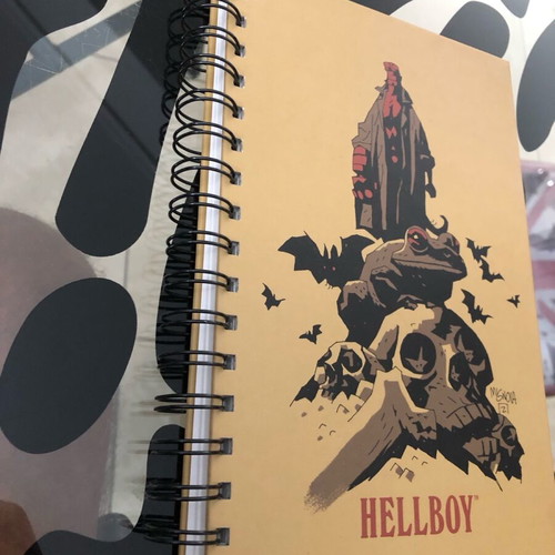 Hellboy Mignola Cover Classic Hardcover Notebook new 22x16cm