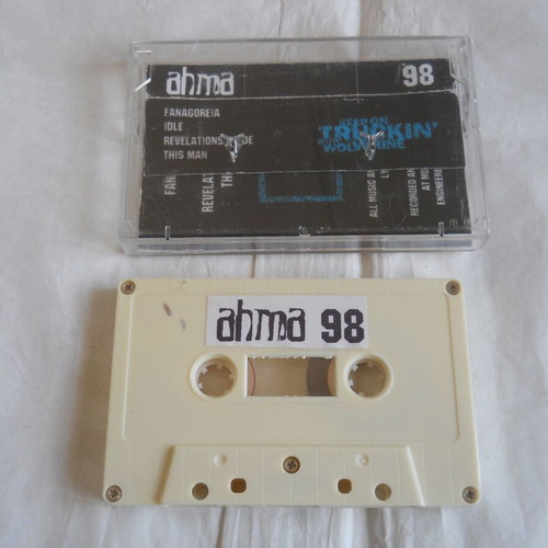 Ahma 98 cassette used, raw rock'n'roll, alternative, metal