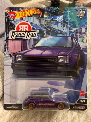 Hotwheels Toyota Starlet 81 kp61 new