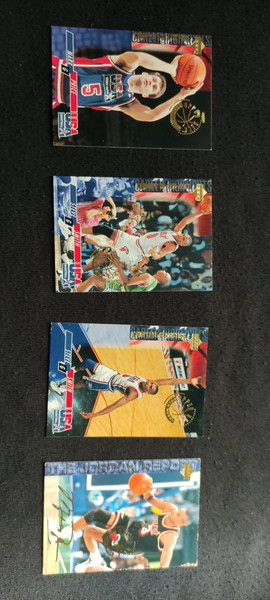 Upper deck gold metal