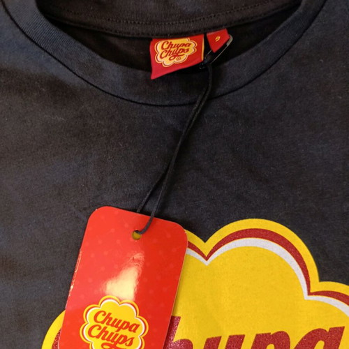 Chupa Chups short sleeve t-shirt new, size S, black