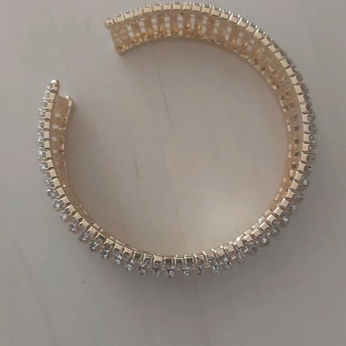 Strass bracelet new, elastic evening