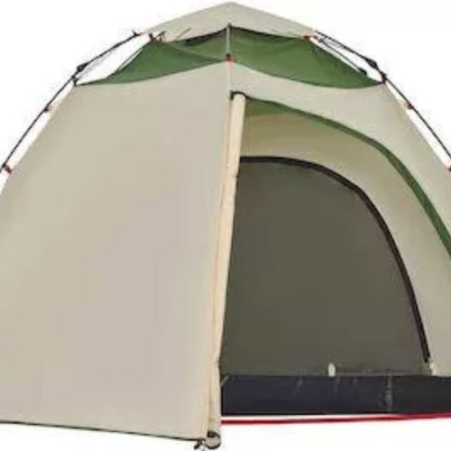 VidaXL Automatic Igloo Camping Tent Green for 4 People 326x260x175cm