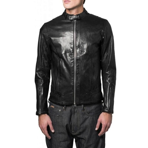 G-Star Raw Chopper Leather Jacket like new, size S, black