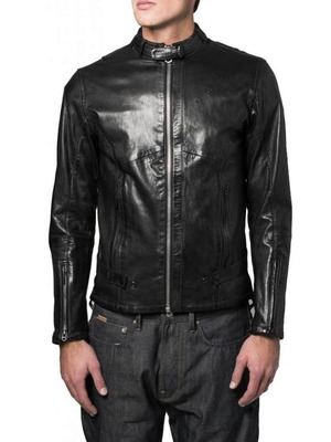 G-Star Raw Chopper Leather Jacket like new, size S, black