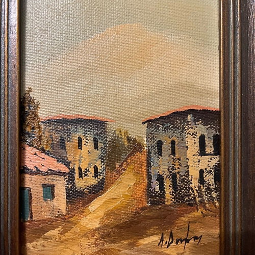 Painting used by Dimas with frame 20x25