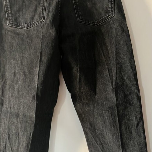 Zara black jeans size M like new with free blouse