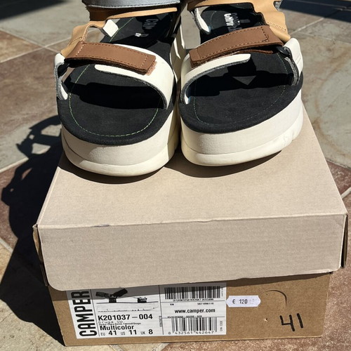 Camper sandals used, size 41, beige