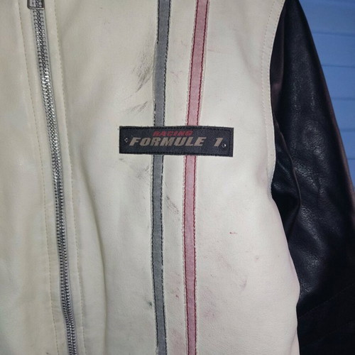 Lapin leather kids jacket used with wear