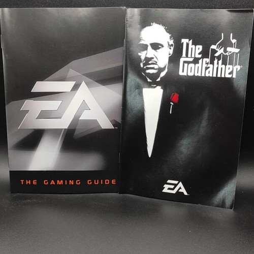 The Godfather PS2 case and manual used
