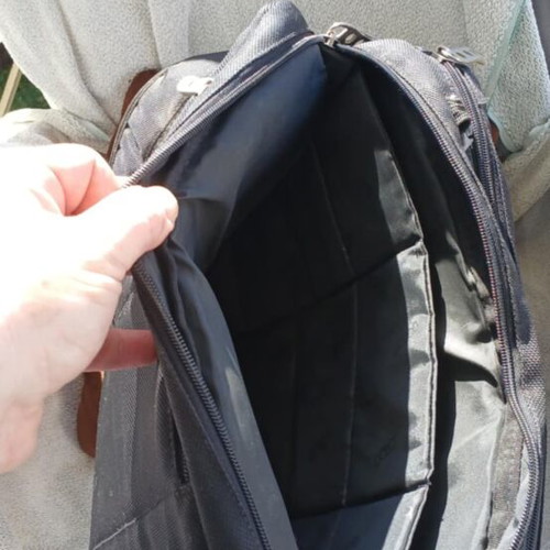 Polo laptop bag 15'' like new, black