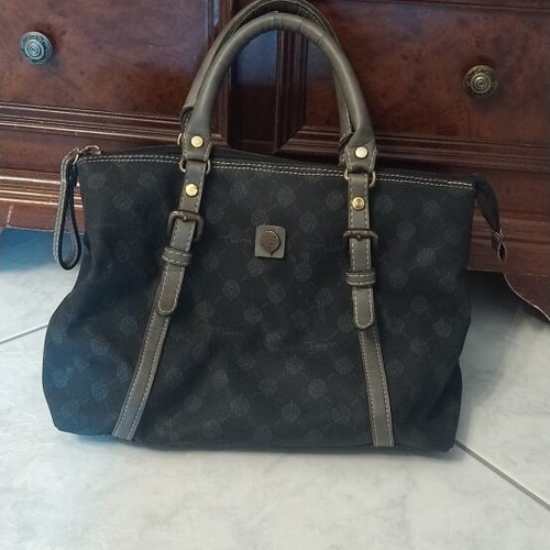 Thiros women's handbag black and grey