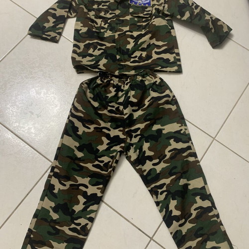 Military and Police Costume for Kids Age 6 used