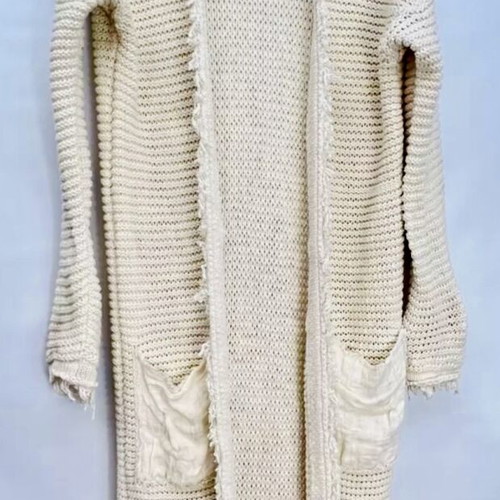Free People Woodstock long cardigan like new, cotton