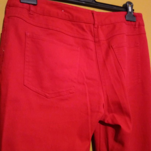 Laura Ashley red jeans new, size UK 12 EUR 38