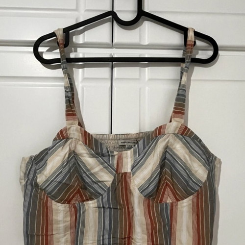 American Eagle crop top like new, multicolor, size L