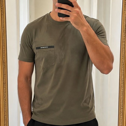 Emporio Armani T-shirt M, green