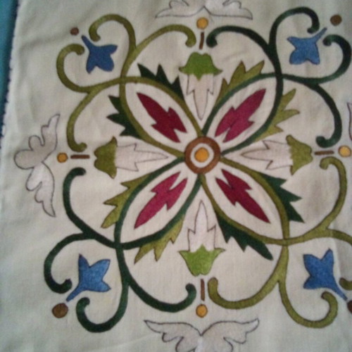 Handmade pillows like new, set of 3 from the 1930s