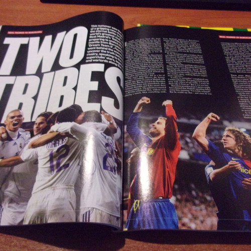 Four Four Two October 2009 Real Madrid vs Barcelona special issue like new