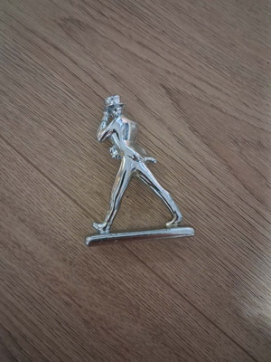 Johnny Walker metal statue like new