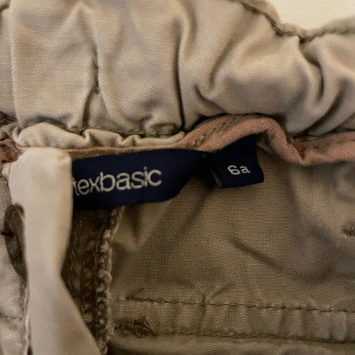 Tex Basic boy’s cargo pants used, beige, age 6