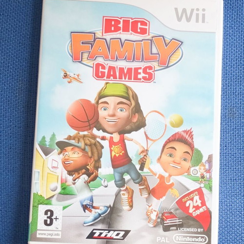 Big Family Games Nintendo Wii used in very good condition