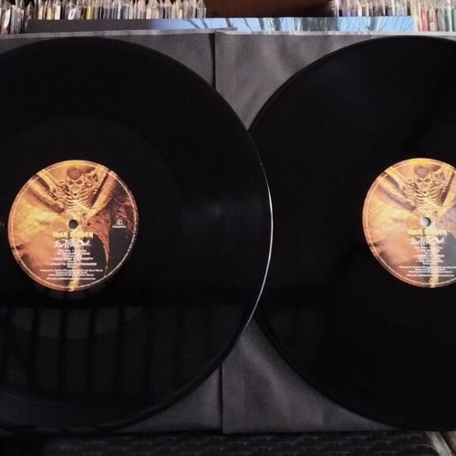 Iron Maiden Fear Of The Dark 2LP signed, near mint metal album