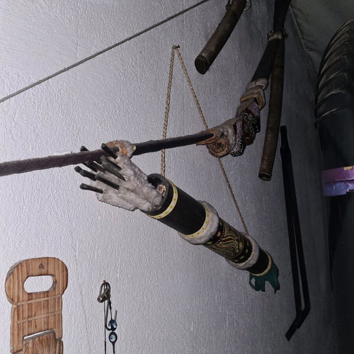 Bow arrows swords used