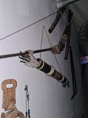 Bow arrows swords used
