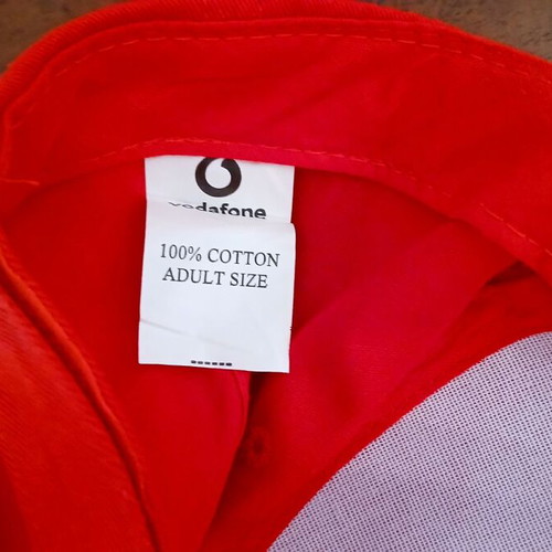 Vodafone Jockey Cap collectible, red, new
