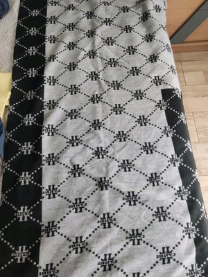 Lynne poncho jacket new, black and white, one size
