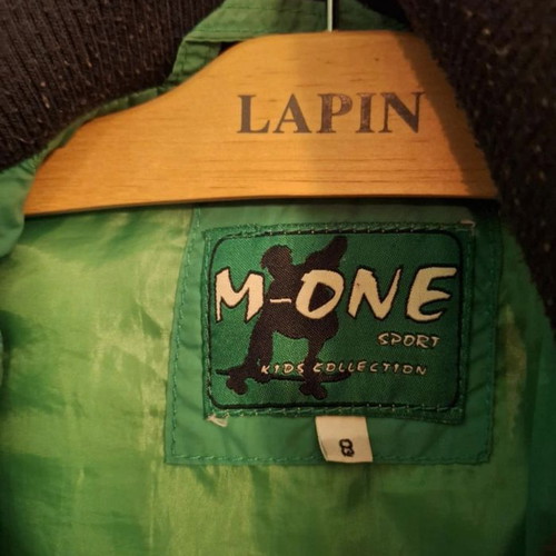 Sleeveless jacket green for boy 8Y M-one like new