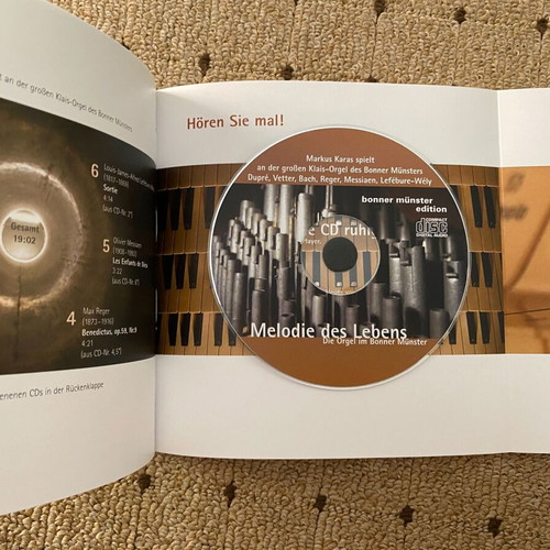 Melody of Life book new, German language with CD