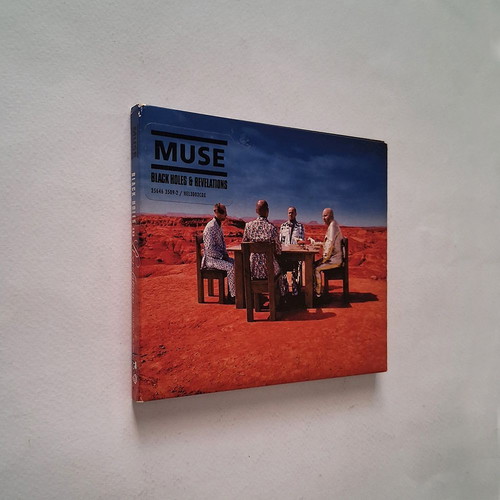 Muse Black Holes & Revelations CD used, rock, digipak